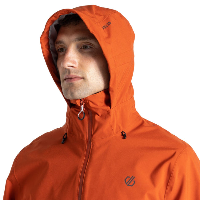 Rooibos Tea-Dark Storm Grey - Lifestyle - Dare 2B Mens Terrain Waterproof Jacket