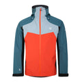Trail Blaze Orange-Slate Grey - Front - Dare 2B Mens Cornice Waterproof Jacket