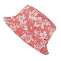 Shell Pink - Front - Regatta Childrens-Kids Crow Floral Canvas Bucket Hat