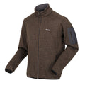 Crocodile - Side - Regatta Mens Newhill Marl Full Zip Fleece Jacket