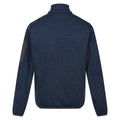 Blue Wing - Back - Regatta Mens Newhill Marl Full Zip Fleece Jacket