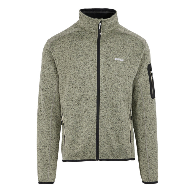 Abbeystone - Front - Regatta Mens Newhill Marl Full Zip Fleece Jacket