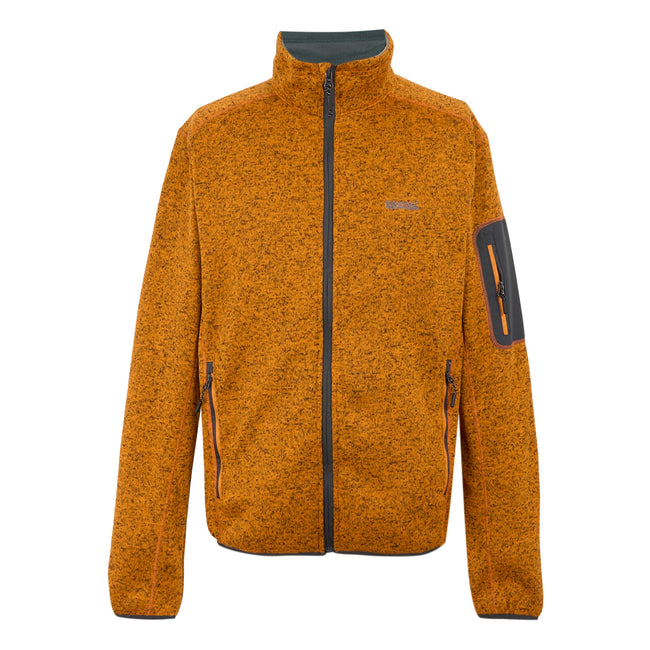 Fox - Front - Regatta Mens Newhill Marl Full Zip Fleece Jacket