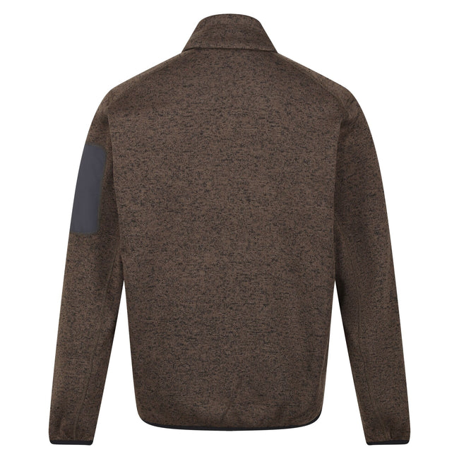 Crocodile - Back - Regatta Mens Newhill Marl Full Zip Fleece Jacket