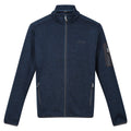 Blue Wing - Front - Regatta Mens Newhill Marl Full Zip Fleece Jacket