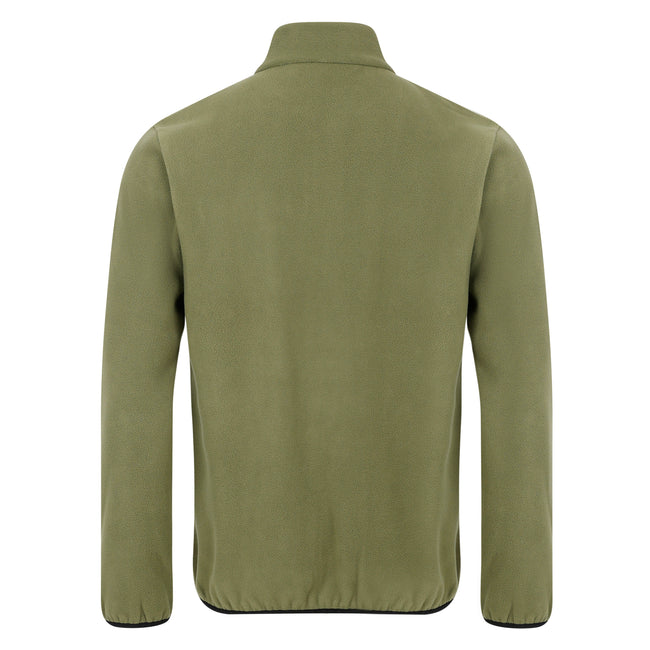 Olivine Green - Back - Dare 2B Mens Affinity Zip Neck Fleece Top