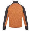 Orange Pepper-Burnt Copper - Back - Regatta Mens Coladane V Marl Full Zip Fleece Jacket
