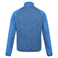 Strong Blue-Danger Red - Back - Regatta Mens Coladane V Marl Full Zip Fleece Jacket