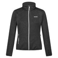 Seal Grey-Black - Front - Regatta Womens-Ladies Newhill Marl Full Zip Fleece Jacket