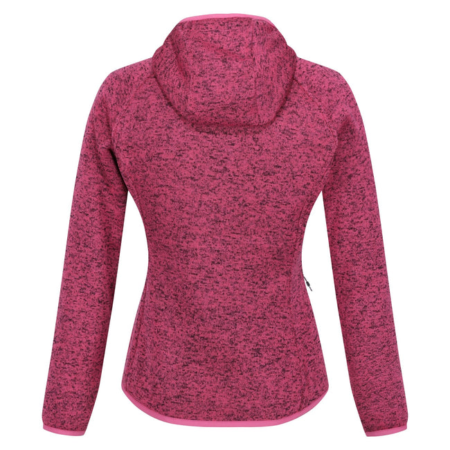Fruit Dove - Back - Regatta Womens-Ladies Newhill Marl Hooded Fleece Jacket