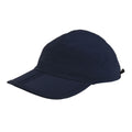 Navy - Front - Regatta Childrens-Kids Folding Peak Baseball Cap