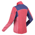 Fruit Dove-Dusty Denim - Lifestyle - Regatta Womens-Ladies Lindalla V Marl Full Zip Fleece Jacket