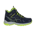 Navy-Lime Punch - Lifestyle - Regatta Childrens-Kids Vendeavour Walking Boots