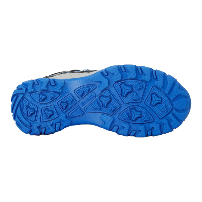 Black-Oxford Blue - Side - Regatta Childrens-Kids Vendeavour Walking Boots