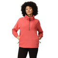 Mineral Red - Lifestyle - Regatta Womens-Ladies Lavendon Half Zip Fleece Top