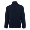 Midnight-Tangerine Tango - Back - Regatta Childrens-Kids Newhill Fleece Jacket