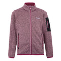 Lilas-Beaujolais - Front - Regatta Childrens-Kids Newhill Fleece Jacket