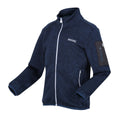 Blue Wing - Side - Regatta Childrens-Kids Newhill Fleece Jacket