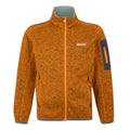 Bright Marigold-Glacier - Front - Regatta Childrens-Kids Newhill Fleece Jacket