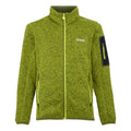 Grenoble Green-Nephrite Green - Front - Regatta Childrens-Kids Newhill Fleece Jacket