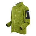 Grenoble Green-Nephrite Green - Side - Regatta Childrens-Kids Newhill Fleece Jacket