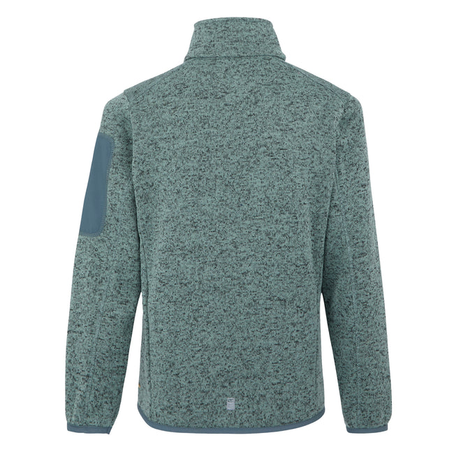 Glacier-Stormy Weather-Bright Marigold - Back - Regatta Childrens-Kids Newhill Fleece Jacket