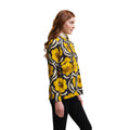 Apple Blossom Yellow - Pack Shot - Regatta Womens-Ladies Orla Floral Lightweight Breathable Blouse