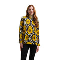 Apple Blossom Yellow - Front - Regatta Womens-Ladies Orla Floral Lightweight Breathable Blouse