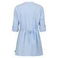 Powder Blue - Back - Regatta Womens-Ladies Nemora Ticking Stripe Cotton Blouse