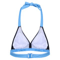 Navy-Elysium Blue - Back - Regatta Womens-Ladies Flavia Contrast Bikini Top