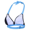 Navy-Elysium Blue - Lifestyle - Regatta Womens-Ladies Flavia Contrast Bikini Top
