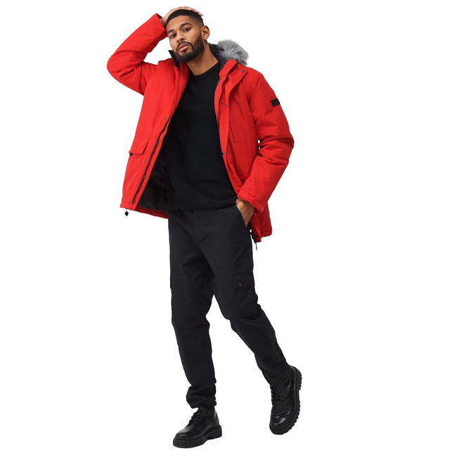 Danger Red - Pack Shot - Regatta Mens Salinger IV Waterproof Jacket