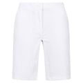 White - Front - Regatta Womens-Ladies Bayla Casual Shorts