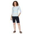 Navy - Pack Shot - Regatta Womens-Ladies Bayla Casual Shorts