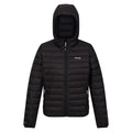 Black - Front - Regatta Womens-Ladies Marizion Hooded Padded Jacket