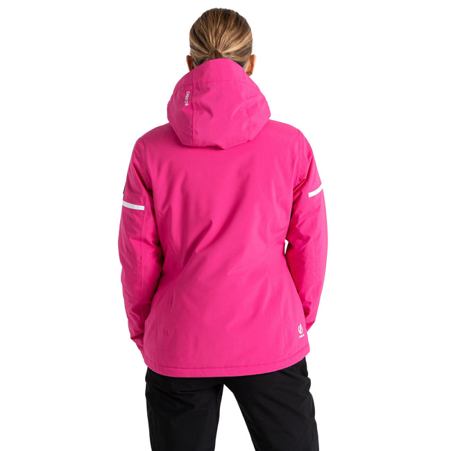 Pure Pink - Pack Shot - Dare 2B Womens-Ladies Carving Ski Jacket