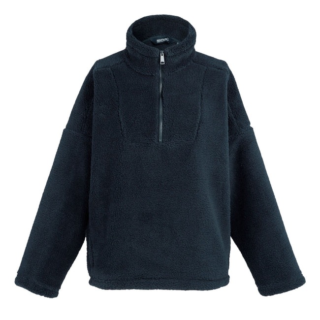 Navy - Front - Regatta Womens-Ladies Zeeke Fluffy Fleece