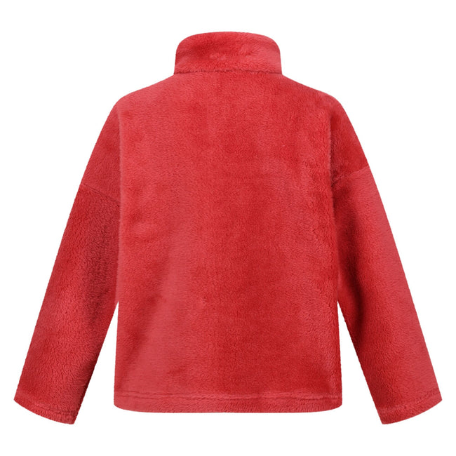Mineral Red - Back - Regatta Womens-Ladies Zeeke Fluffy Fleece