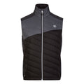 Ebony-Black - Front - Dare 2B Mens Touring Quilted Lightweight Gilet