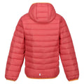 Mineral Red-Burgundy - Back - Regatta Childrens-Kids Marizion Hooded Padded Jacket