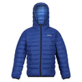 New Royal-Strong Blue - Front - Regatta Childrens-Kids Marizion Hooded Padded Jacket