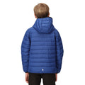 New Royal-Strong Blue - Pack Shot - Regatta Childrens-Kids Marizion Hooded Padded Jacket