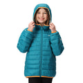 Gulfstream-Sea Haze - Lifestyle - Regatta Childrens-Kids Marizion Hooded Padded Jacket