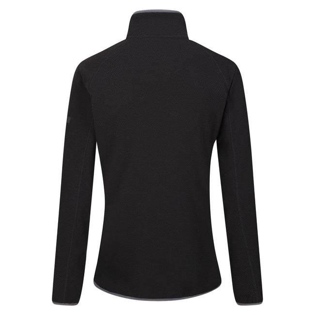 Black-Seal Grey - Back - Regatta Womens-Ladies Kinwood Full Zip Fleece Jacket