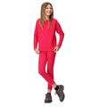 Pink Potion - Side - Regatta Girls Thermal Base Layer Leggings