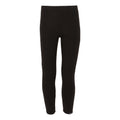 Black - Front - Regatta Girls Thermal Base Layer Leggings