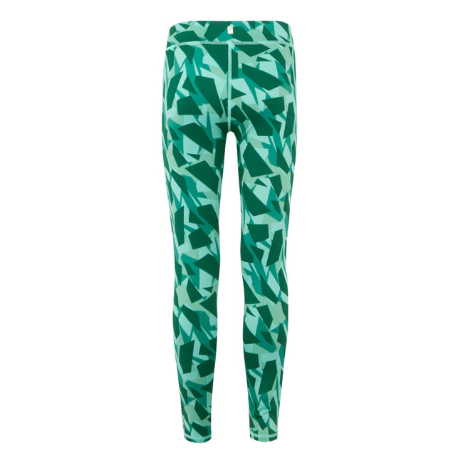 Dusty Green - Back - Regatta Childrens-Kids Barlia Abstract Winter Leggings