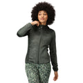 Darkest Spruce - Lifestyle - Regatta Womens-Ladies Julissa III Fluffy Full Zip Fleece Jacket