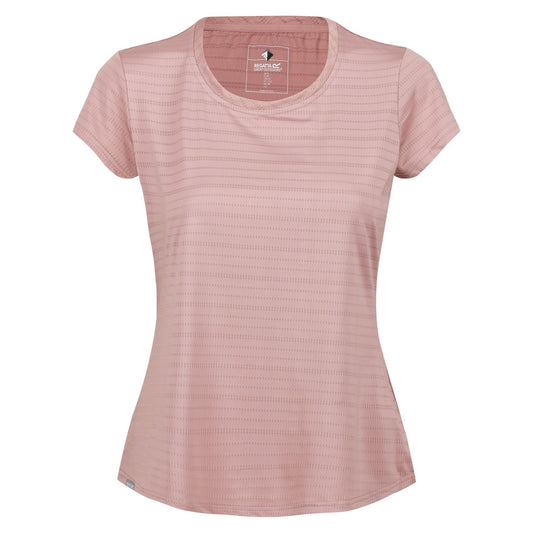 Dusky Rose - Front - Regatta Womens-Ladies Limonite VI Active T-Shirt