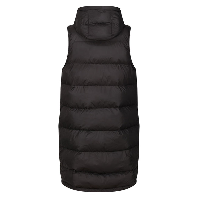 Black - Back - Regatta Womens-Ladies Ganella Long Length Gilet